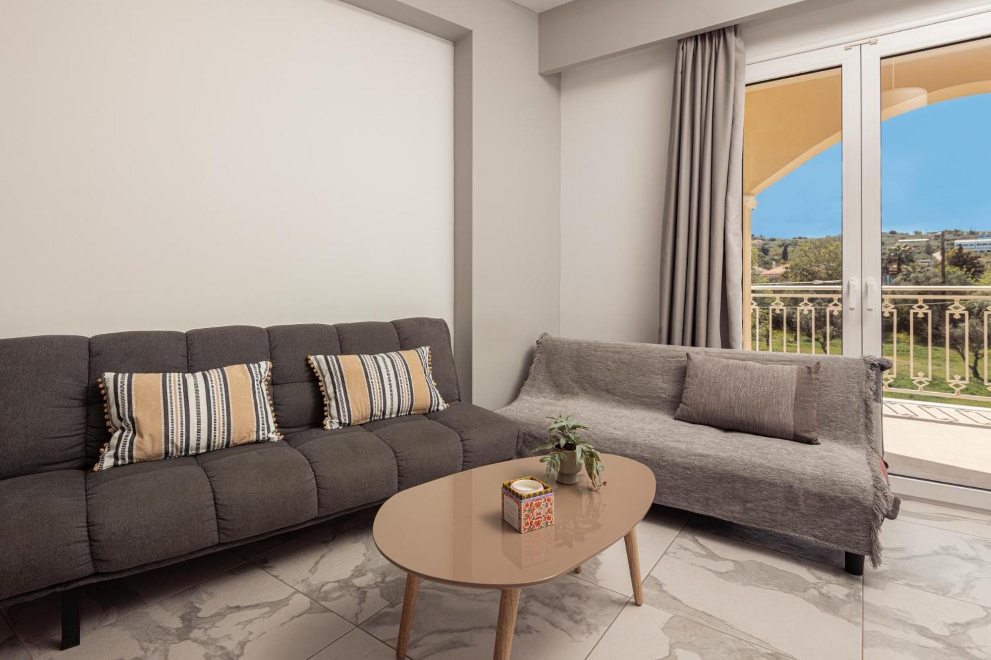 Katsaros Luxury Apts II 5 Min Walk To Beach 蒂锡利维 外观 照片