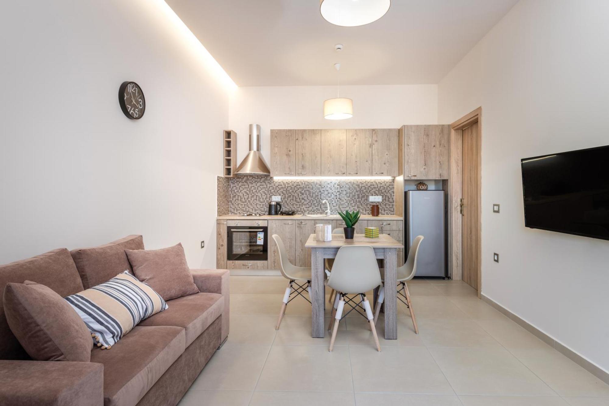 Katsaros Luxury Apts II 5 Min Walk To Beach 蒂锡利维 外观 照片