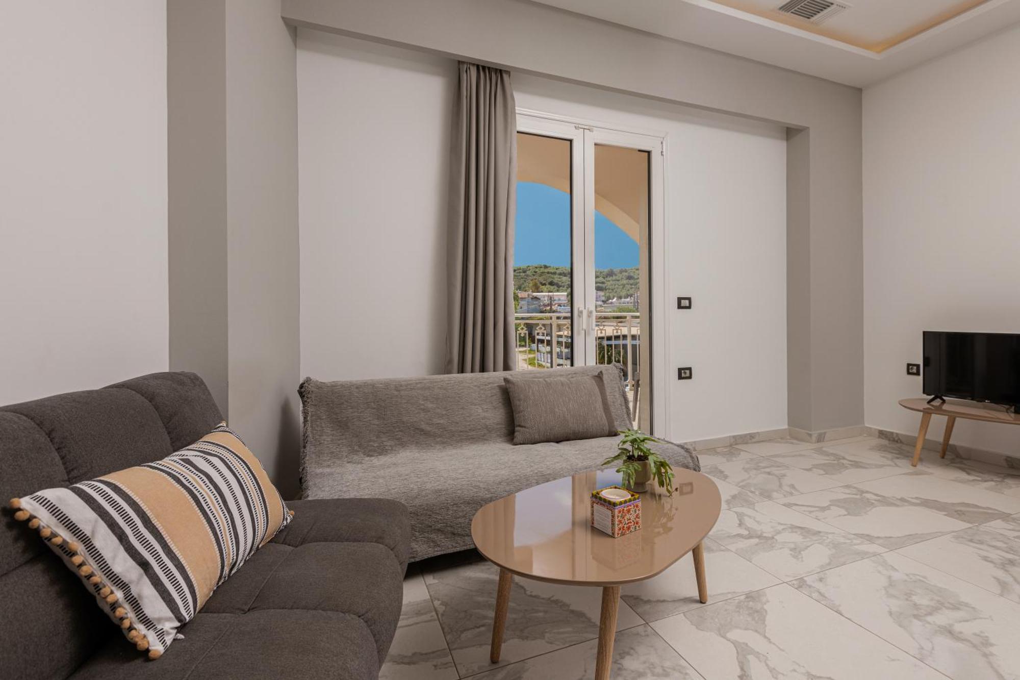 Katsaros Luxury Apts II 5 Min Walk To Beach 蒂锡利维 外观 照片