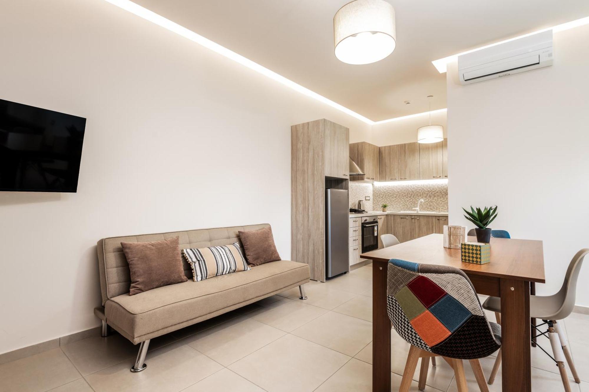 Katsaros Luxury Apts II 5 Min Walk To Beach 蒂锡利维 外观 照片