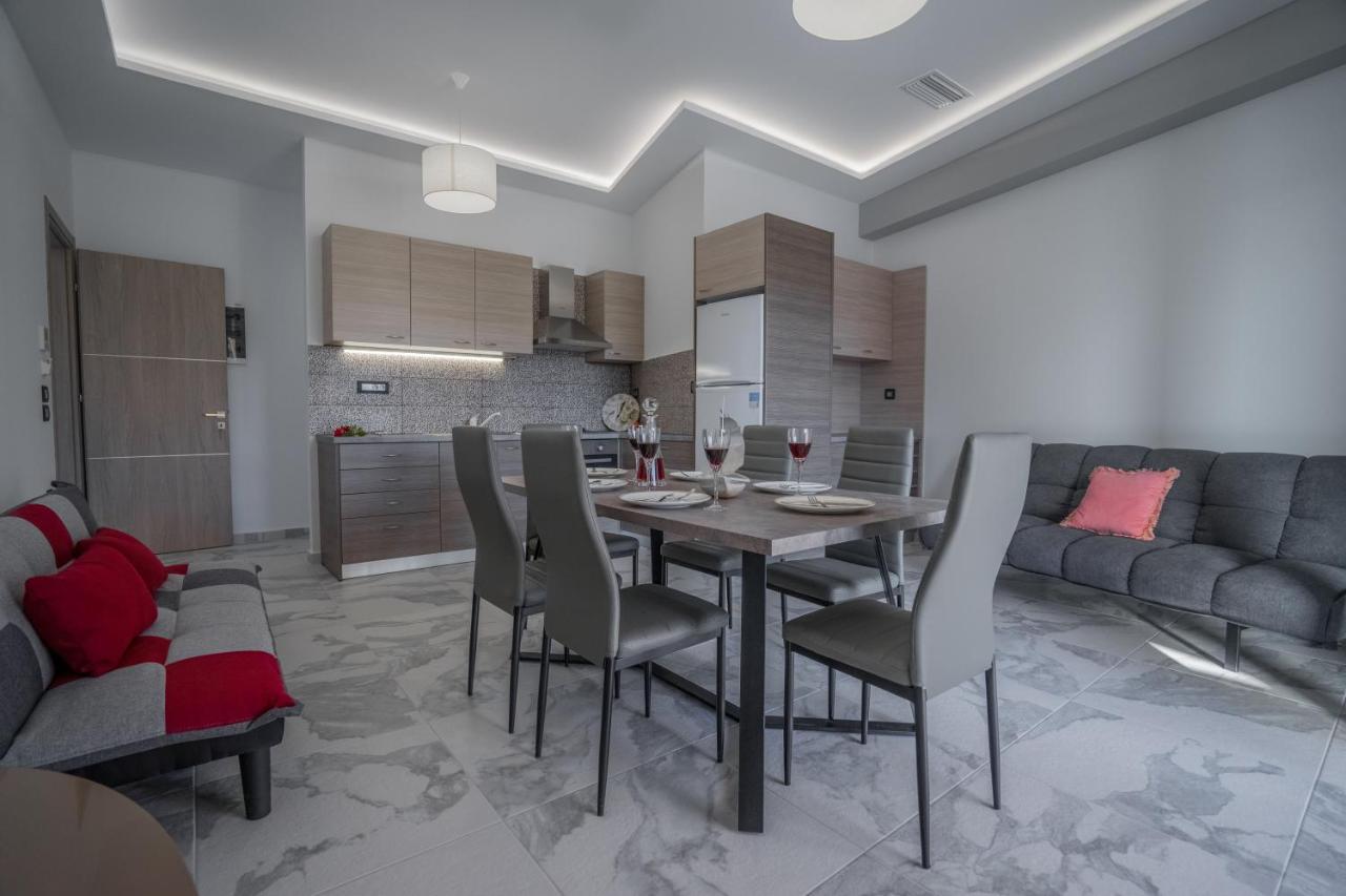 Katsaros Luxury Apts II 5 Min Walk To Beach 蒂锡利维 外观 照片